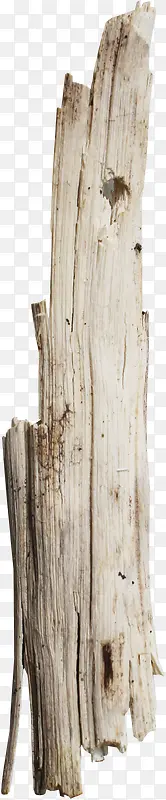 棕色残缺木棒