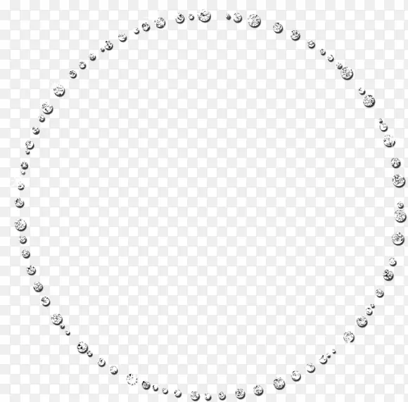 钻石装饰圆环
