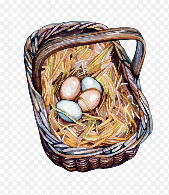 鸡蛋篮筐