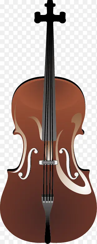 大提琴音乐元素矢量素材