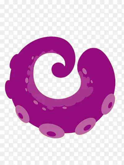 紫色鱿鱼卷