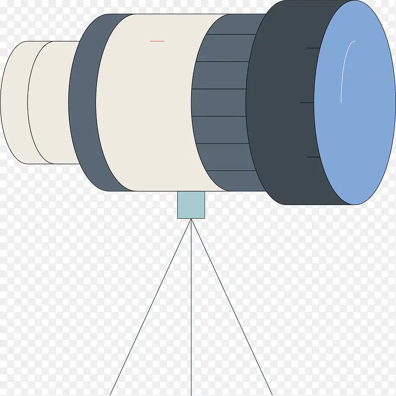 水彩望远镜
