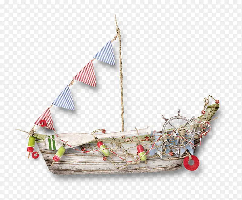 手工艺术品帆船