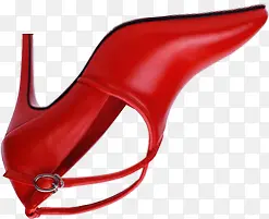 红色时尚秋季女鞋海报