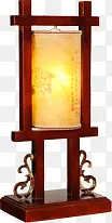 复古的中式实木灯