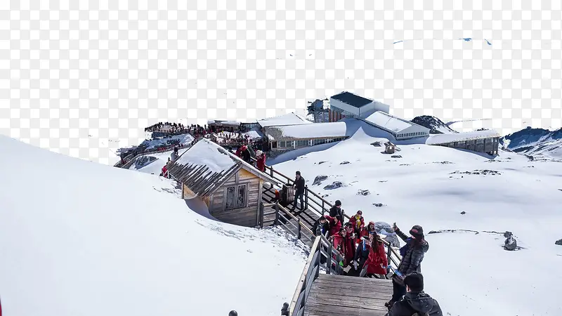 云南玉龙雪山风景