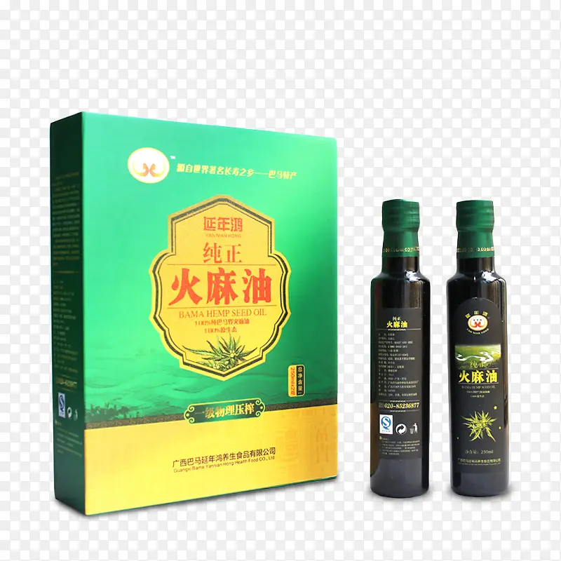 延年鸿火麻油