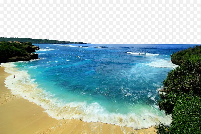 巴厘岛蓝梦岛景点