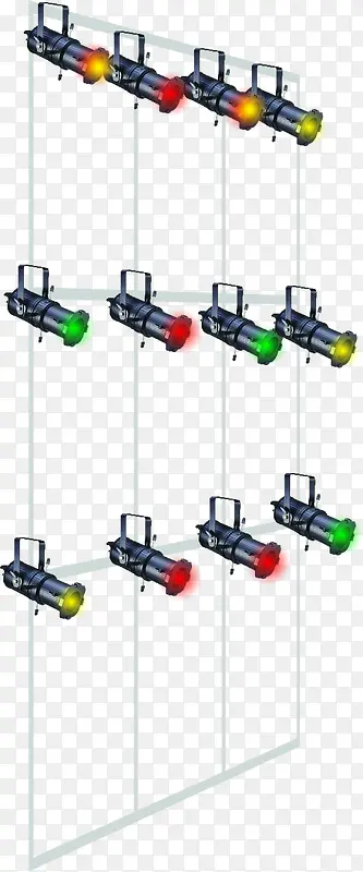 晚会聚光灯图