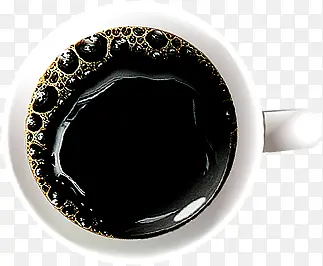 黑色浓郁咖啡调配