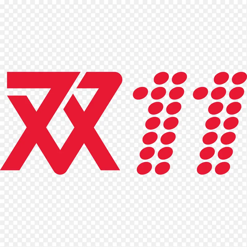 2016双11简化logo矢量素材PNG图片素材下载_图片编号yzogkeom-免抠素材网