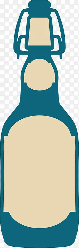 扁平化酒瓶
