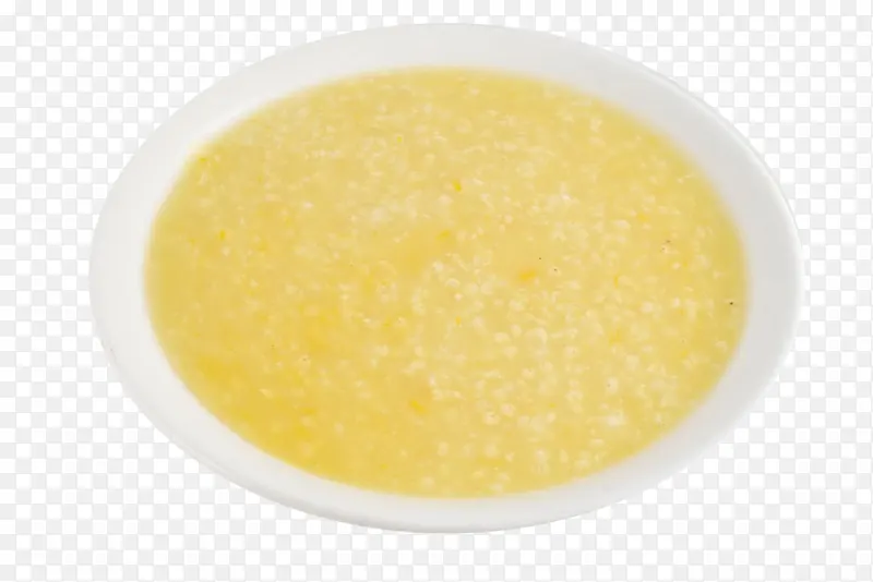 黄色小米粥