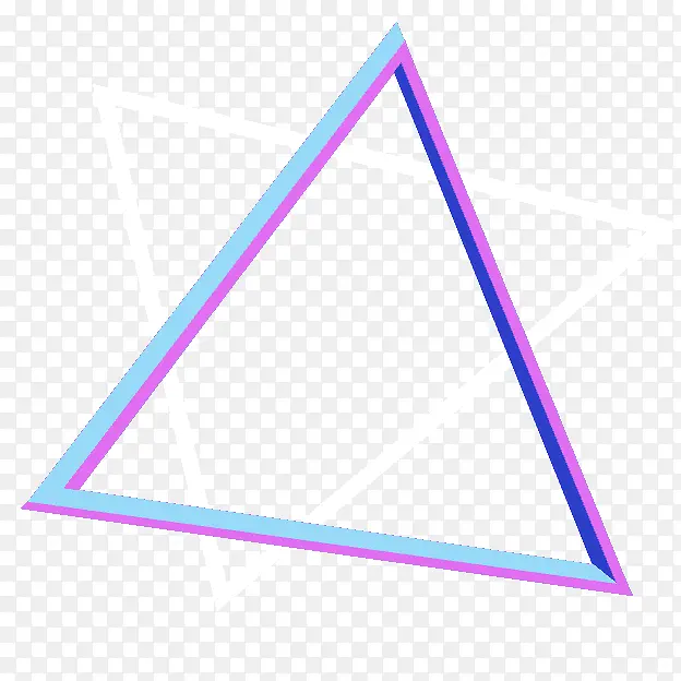 几何三角形文字背景图形