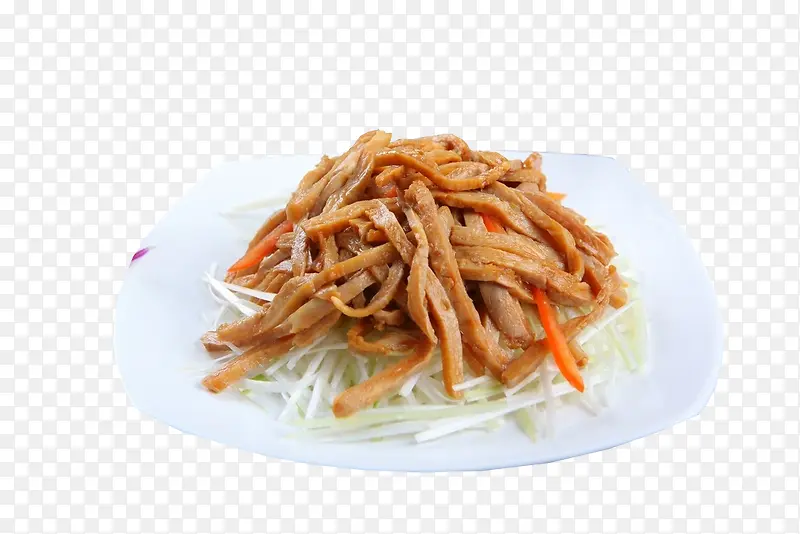 素拌羊杂