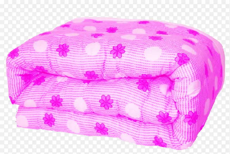 粉色的棉被