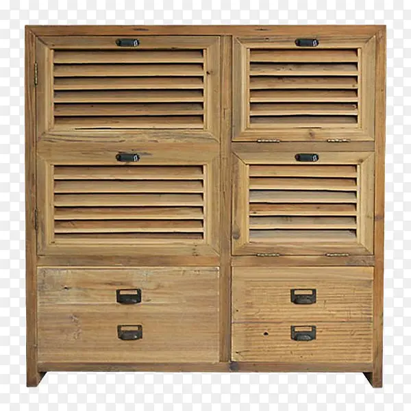 复古造型实木柜子