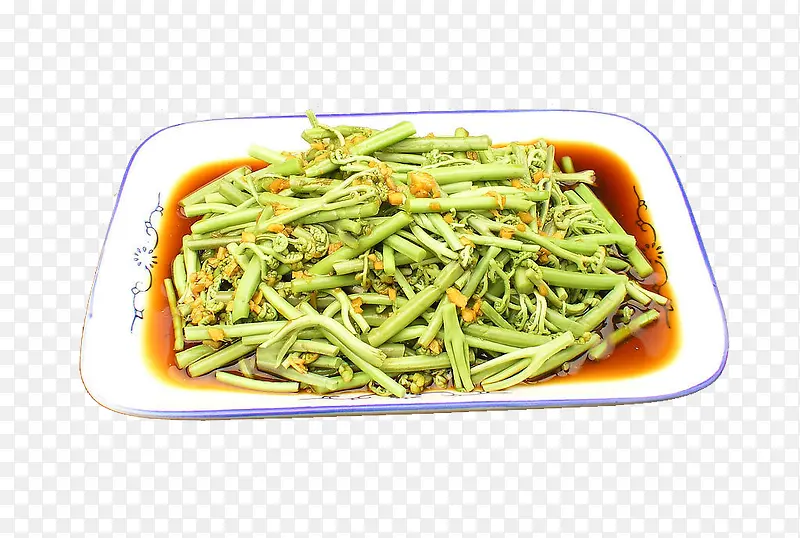 姜汁蕨菜