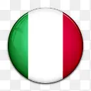 国旗意大利国世界标志