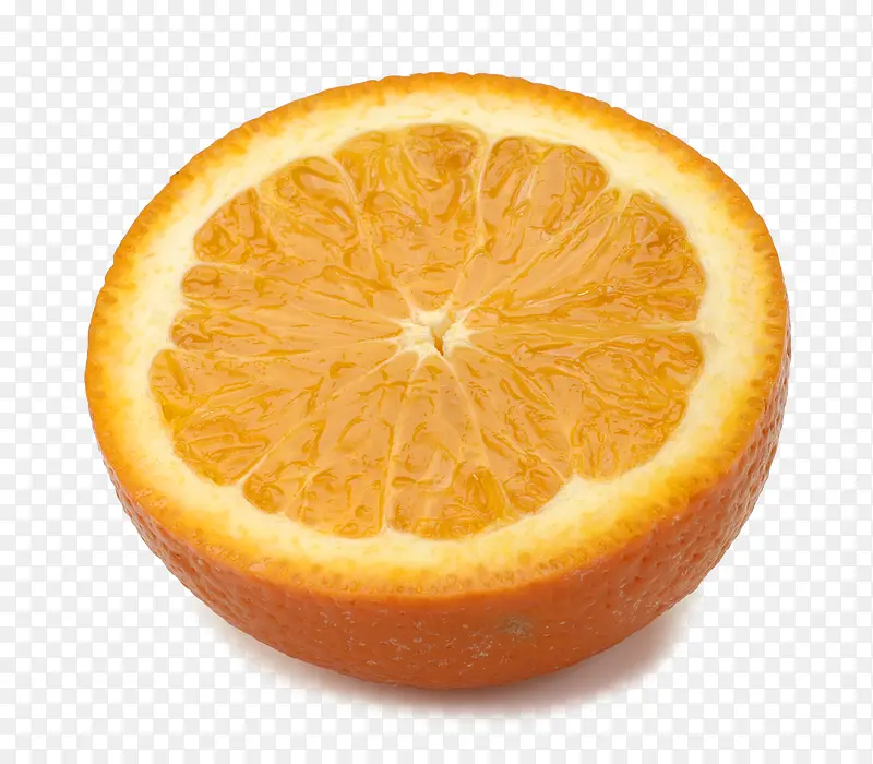 柑橘切开图片