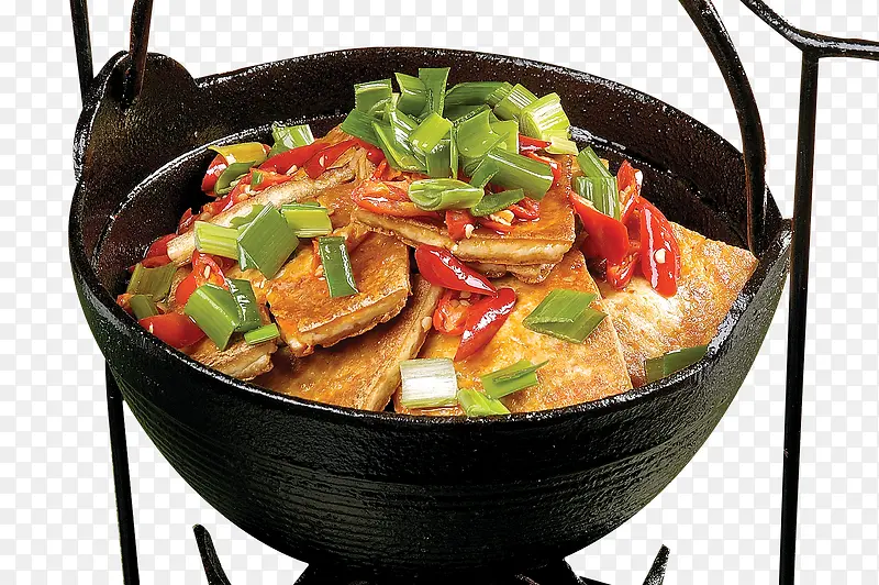 提锅香煎豆腐