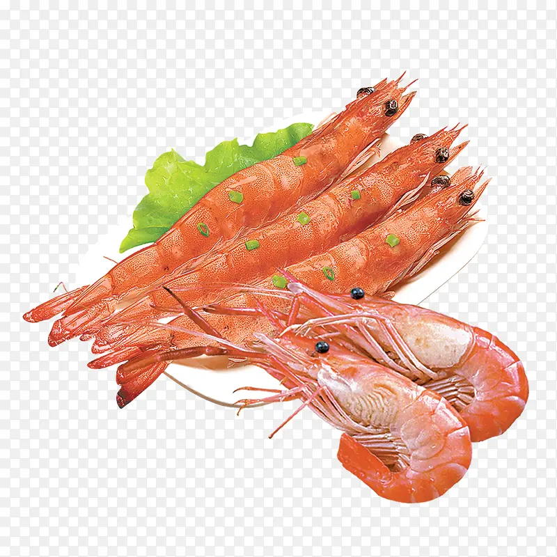 海鲜活虾