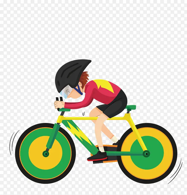 骑自行车比赛运动