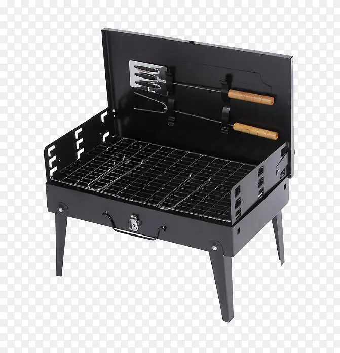 黑色不锈钢烧烤工具
