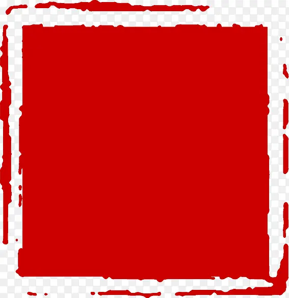 纯色背景红色不规则方形免抠矢量背景素材