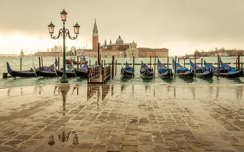 意大利威尼斯的码头