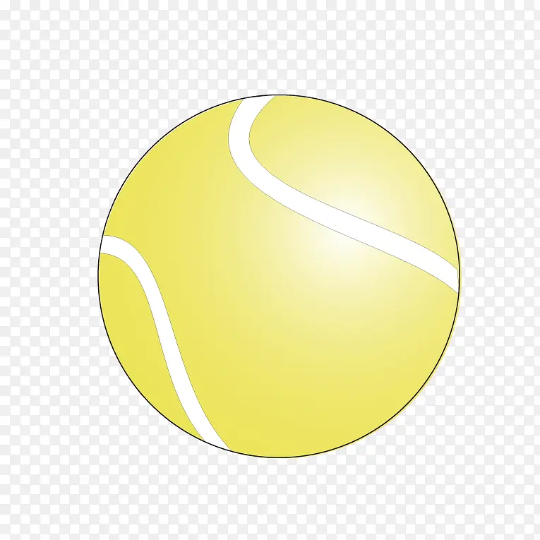 网球矢量素材