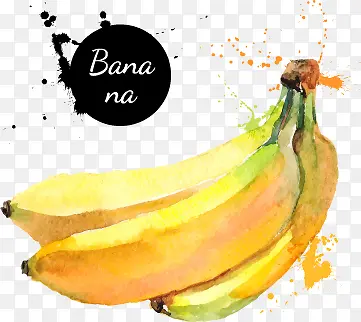 油画里绘制的香蕉