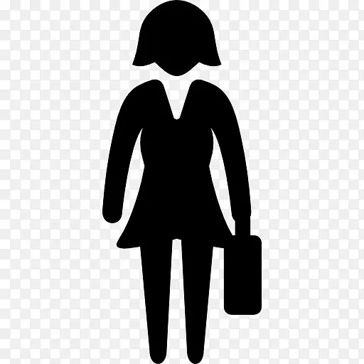 女人找工作图标