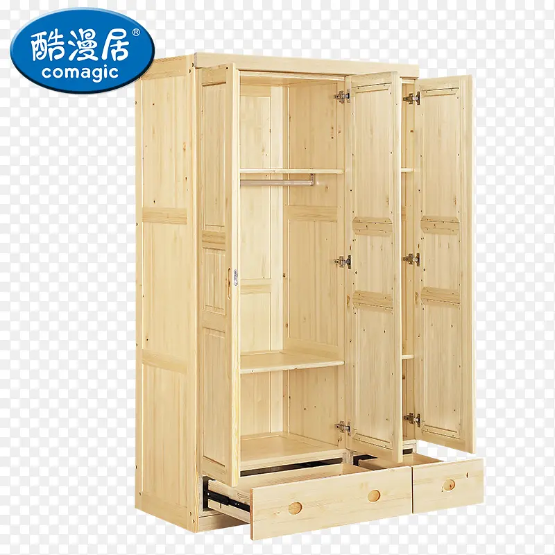 原木简约实木衣橱PNG图片素材下载_图片编号yarldkmj-免抠素材网