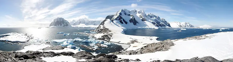 雪山背景