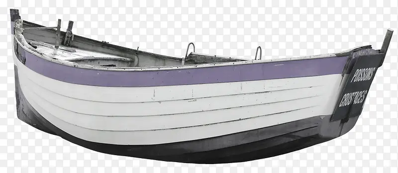 彩色漂亮木船