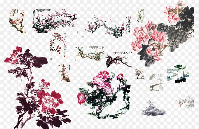 梅花元素合集