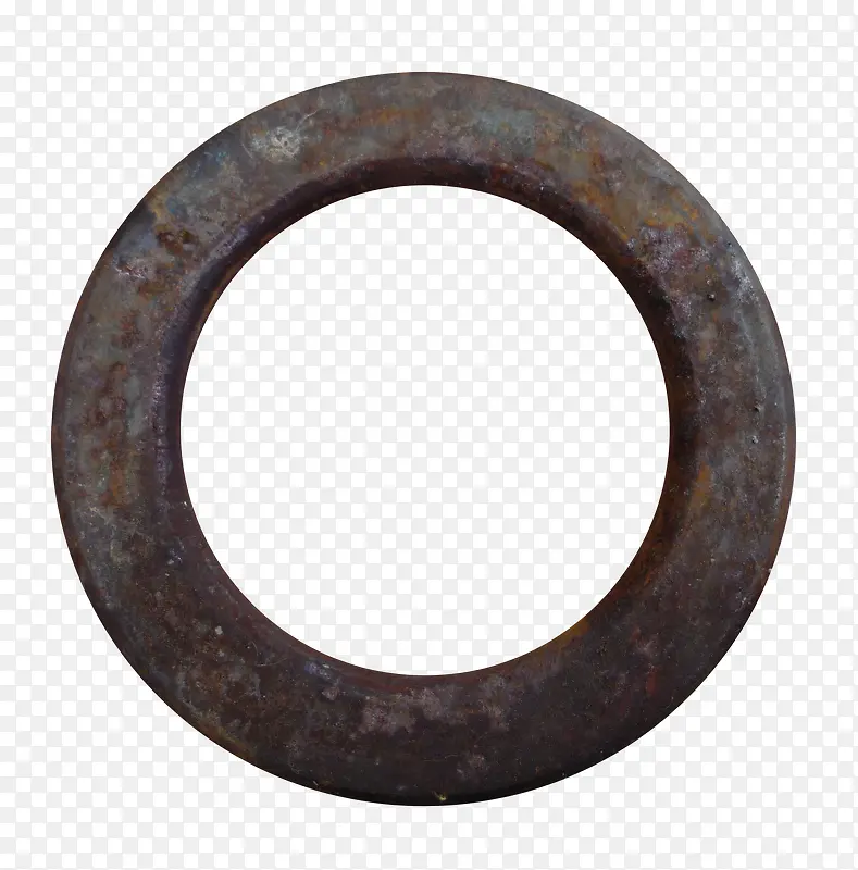 棕色金属圆环
