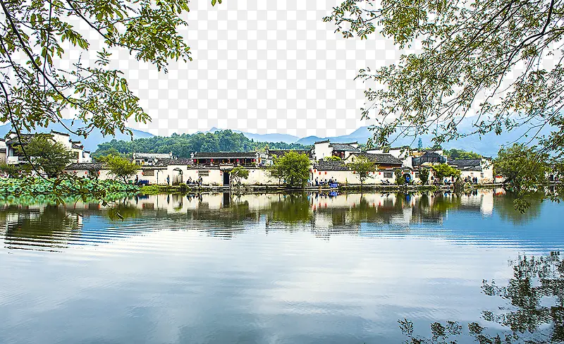 宏村自然风景