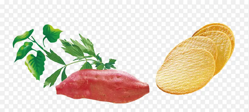 红薯与薯片