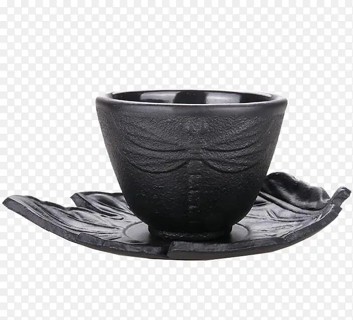 黑色茶具茶杯