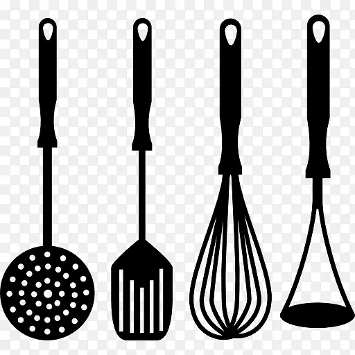 四烹饪配件套厨房图标