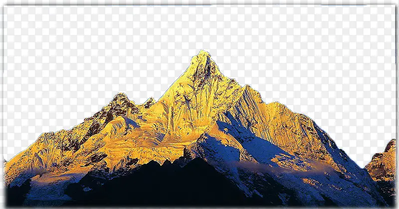 珠穆朗玛峰的照片