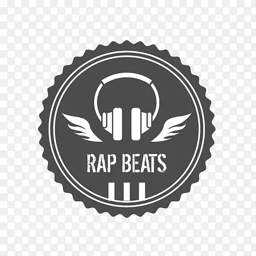 rap beats圆形logo