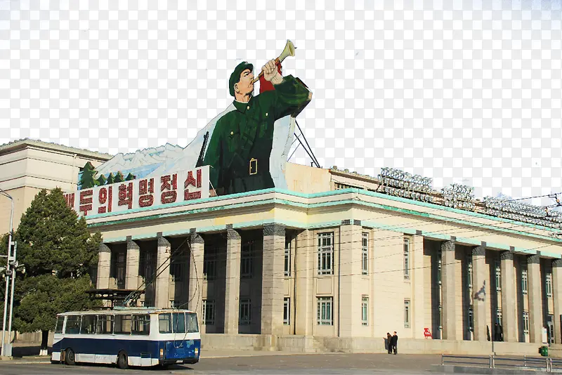 朝鲜金日成广场