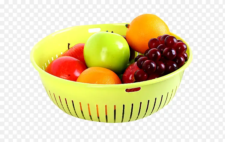 沥水篮里的水果