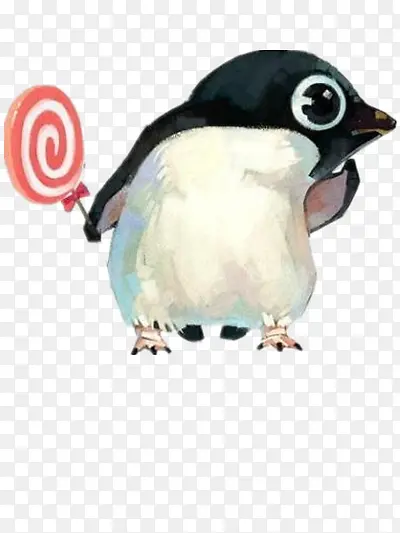 卡通企鹅