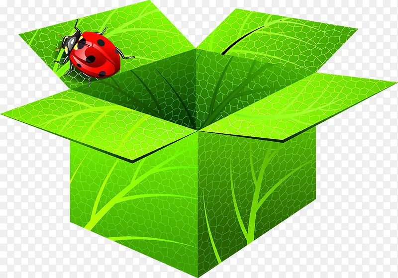 绿色包装盒