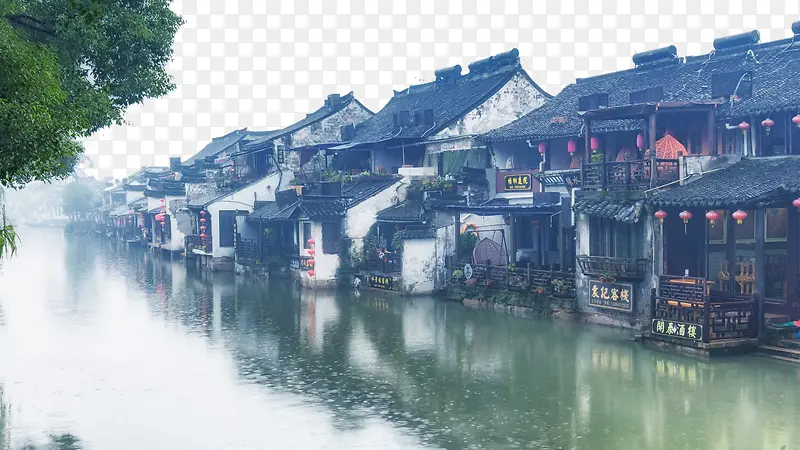 中国浙江西塘风景