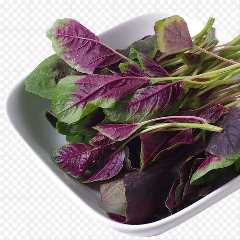 一碟紫色菜